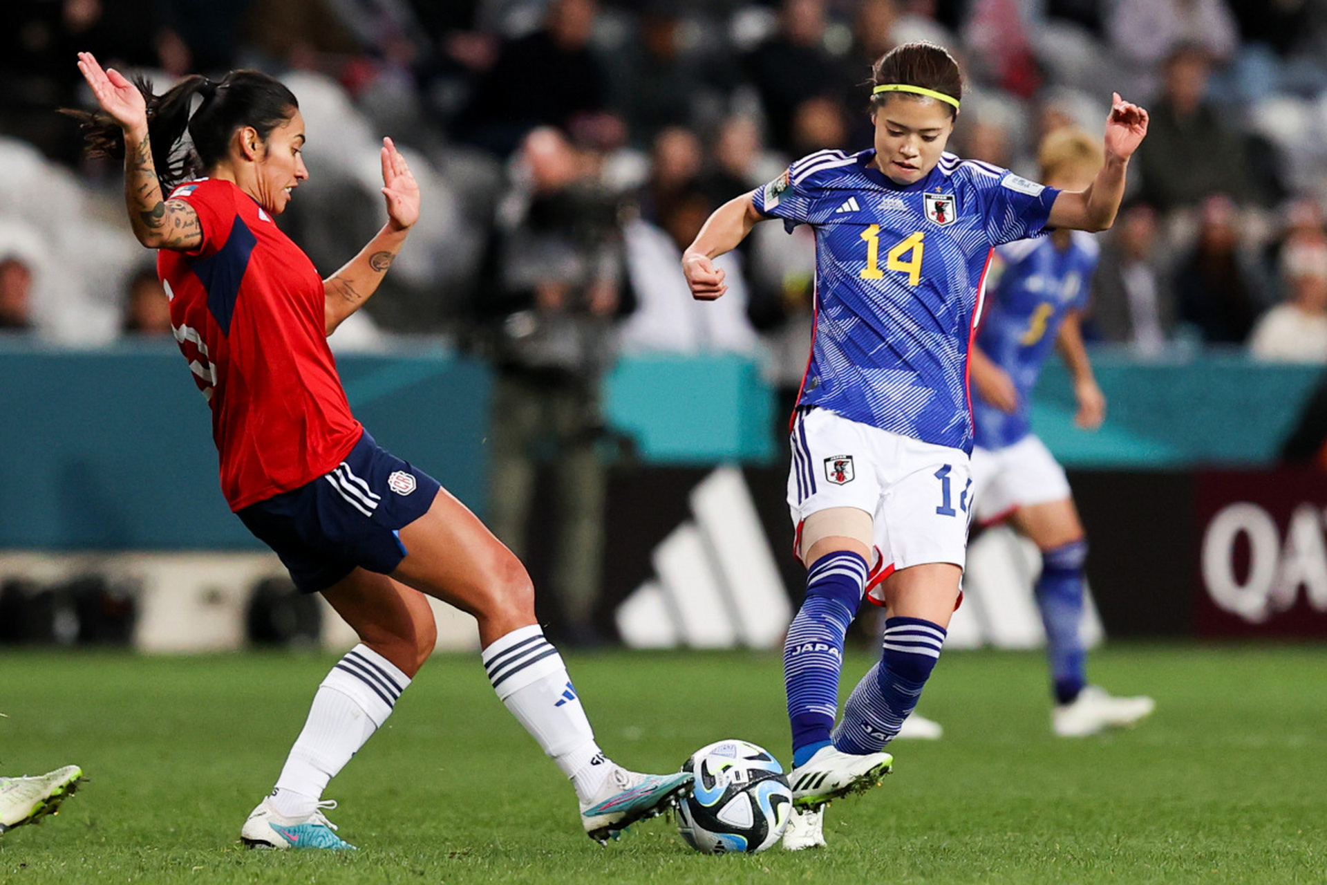 美国女足战胜日本闯入世界杯半决赛