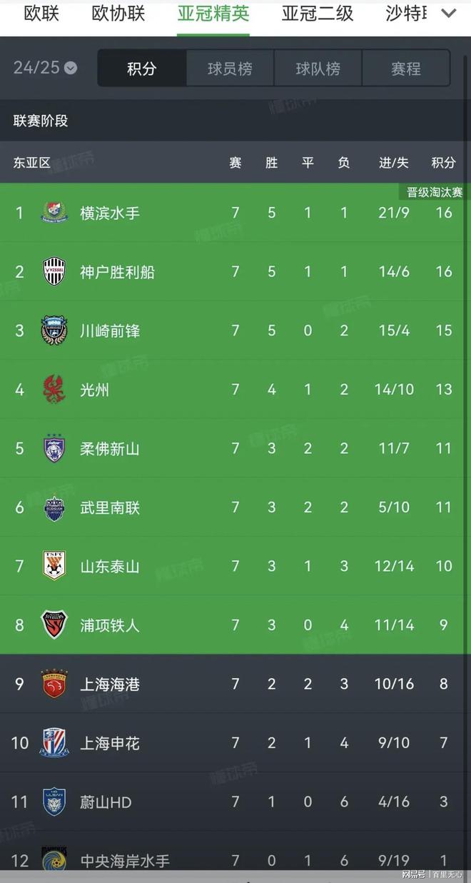 申花客场不敌鲁能，积分榜下滑
