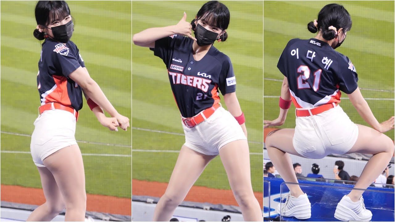 韩国篮球联赛日常啦啦队表演，蓝裙啦啦操燃爆全场(韩国啦啦队中场舞蹈)